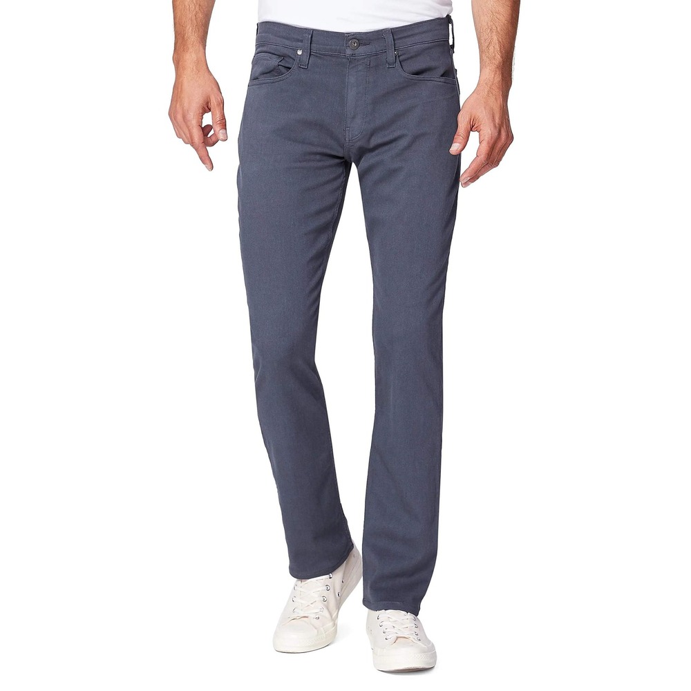 PAIGE Federal Jeans 31 Gray Transcend Slim Straight Stretch Designer Denim Mens